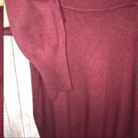 Lane Bryant Red Square Neck Sweater - Picture 4 of 5
